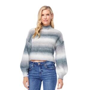 NWT! VIGOSS Ombr​é Dropped-Shoulder Cropped Sweater - Large